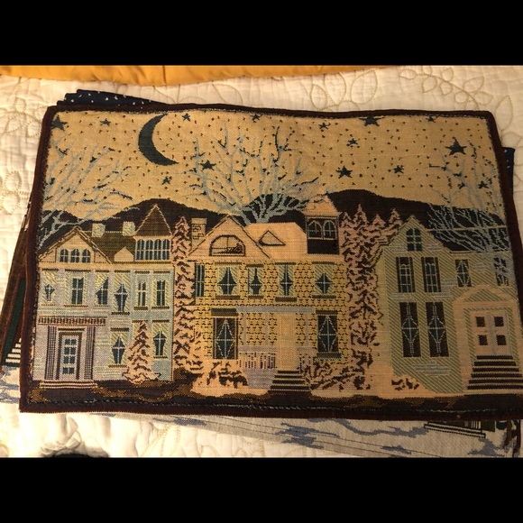 Gorgeous Christmas tapestry placements (4) - Picture 5 of 5